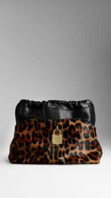 The Little Crush in Animal Print Calfskin
