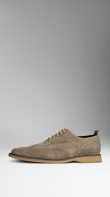 Classic Suede Brogues
