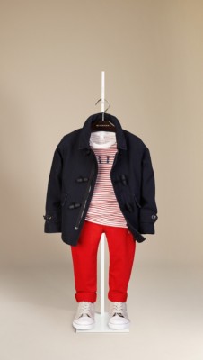 Cotton Canvas Duffle Coat