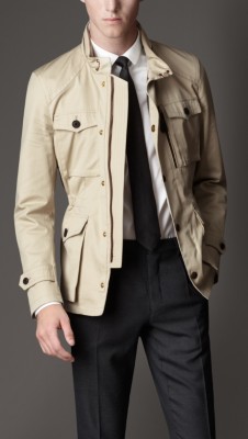 Cotton Military Field Jacket