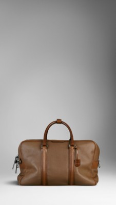 Large London Leather Holdall