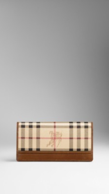 Vintage Haymarket Check Continental Wallet