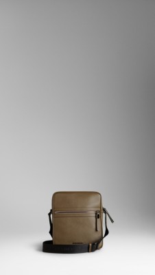 Small London Leather Crossbody Bag