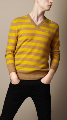 Striped Cashmere Sweater