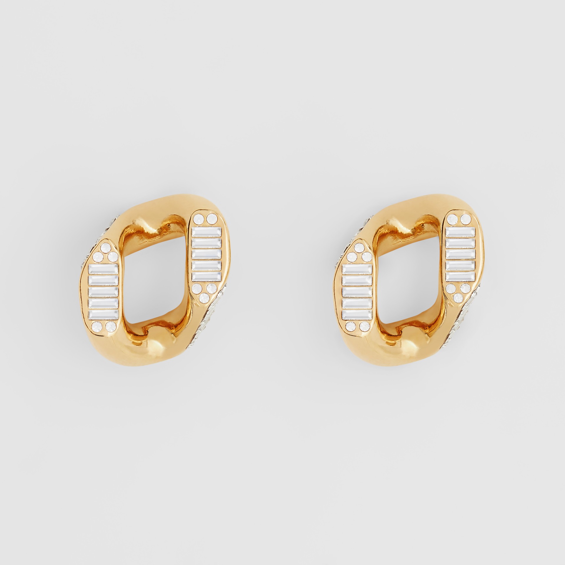 Crystal Goldplated Chainlink Earrings Online Exclusive Women