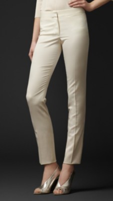 Stretch-Wool Tailored Trousers
