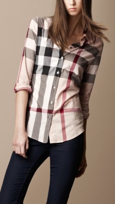 Check Cotton Shirt