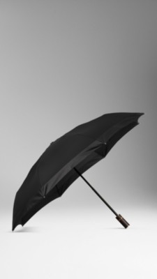 Border Detail Folding Umbrella