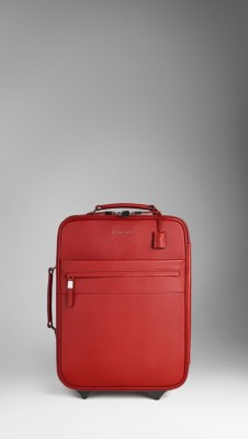 London Leather Suitcase