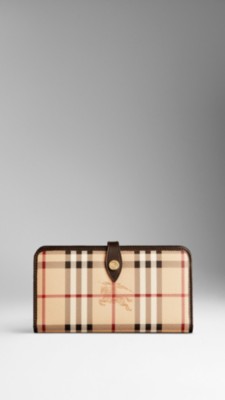 Haymarket Check Continental Wallet