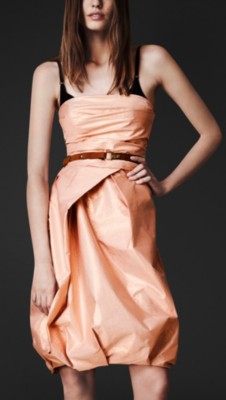 Iridescent Bustier Dress