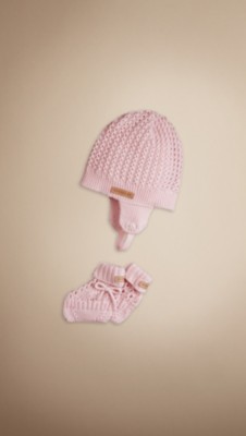 Hat and Booties Set