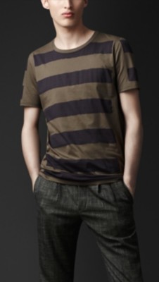 Camiseta a rayas artesanales