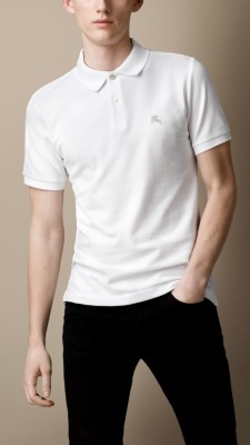 Check Placket Polo Shirt