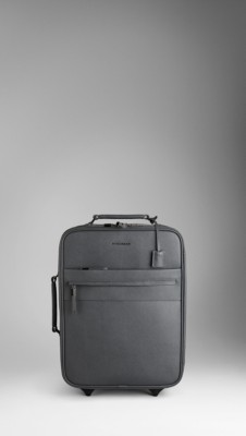 London Leather Suitcase