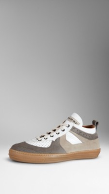 Suede Brogue Trainers