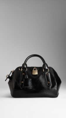 The Small Blaze in Patent London Leather