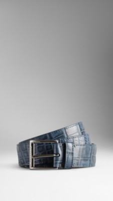 Alligator Leather Belt