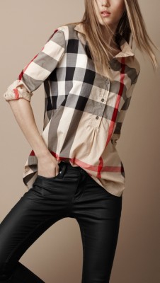 Check Tunic Shirt