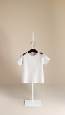Check Detail T-Shirt