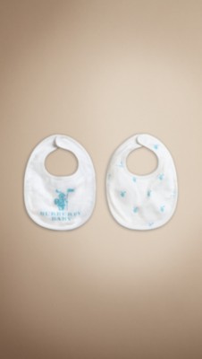 Burberry Baby Knight Bib Set