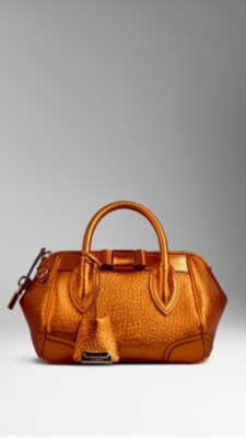 The Small Blaze in Metallic Leather