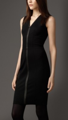 Taped Seam Corset-Jersey Dress
