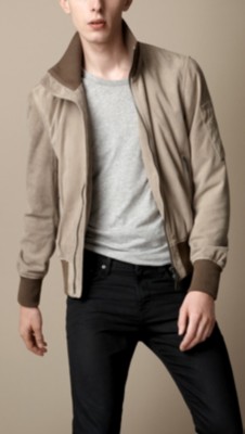 Goat Suede Blouson