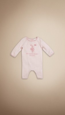 Burberry Baby Knight Playsuit