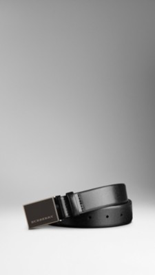 Metal Buckle Leather Belt