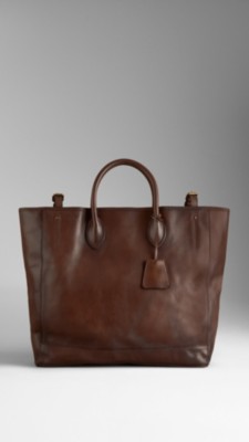 Palmellato Leather Tote Bag