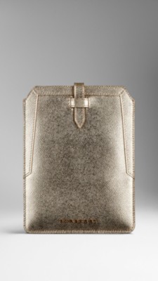 Metallic London Leather iPad Mini Case