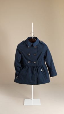 Skirted Trench Coat