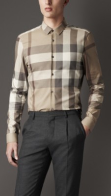 Slim Fit Check Shirt