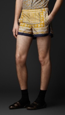 Bañador con estampado de grabado