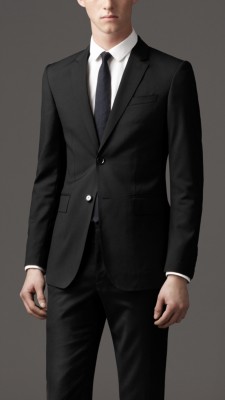 Modern Fit Virgin Wool Jacket
