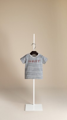 Striped Cotton Jersey T-Shirt