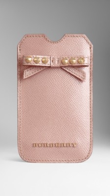 Patent London Leather Studded Bow iPhone 5 Case