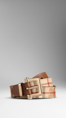 Haymarket Check Belt