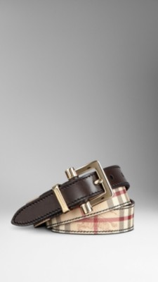 Haymarket Check Belt