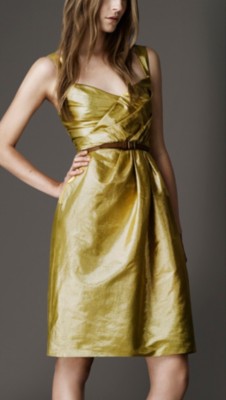 Pleat Detail Dress