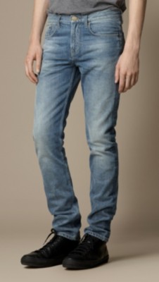 Shoreditch Vintage Stonewash Skinny Fit Jeans