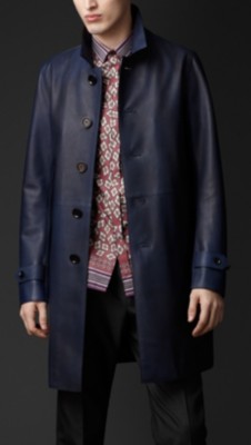 Leather Tailored Caban
