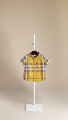 Check Cotton Twill Shirt