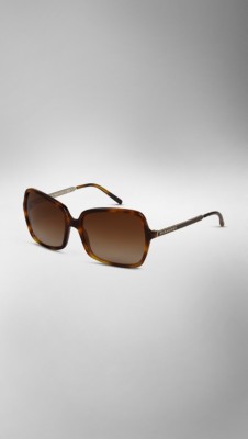 Square Frame Acetate Sunglasses