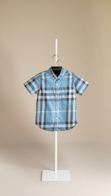 Check Cotton Twill Shirt