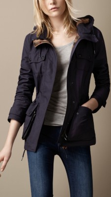 Hooded Canvas Parka