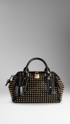 The Small Blaze in Studded London Leather