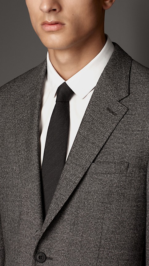 modern西装,modern男装品牌 modern fit travel tailoring prince of wales check suit