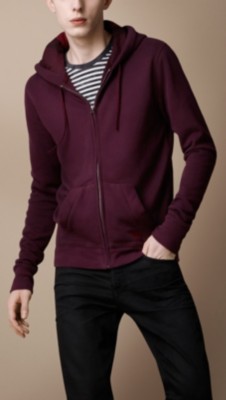 Cotton Blend Hooded Top